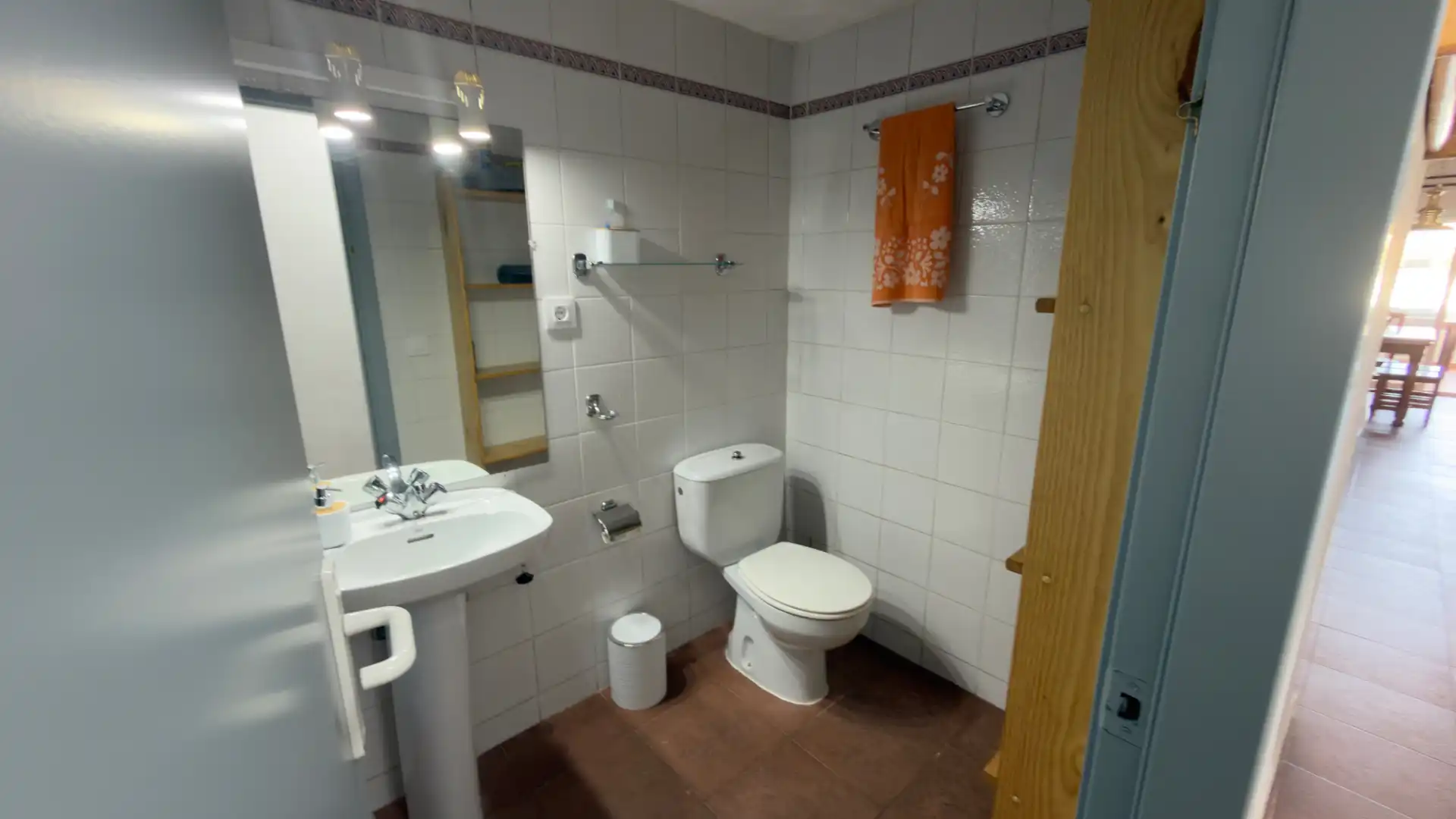 Baño de Apartamento en venta en Roses con Aire acondicionado, Calefacción y Terraza