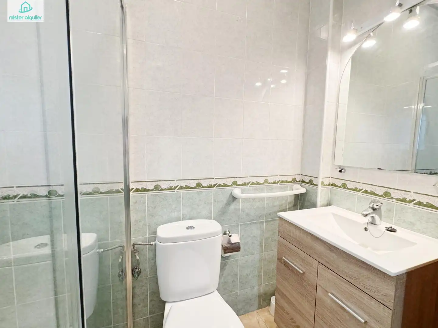 Badezimmer von Wohnung zur Miete in Sant Joan d'Alacant mit Klimaanlage, Heizung und Möbliert