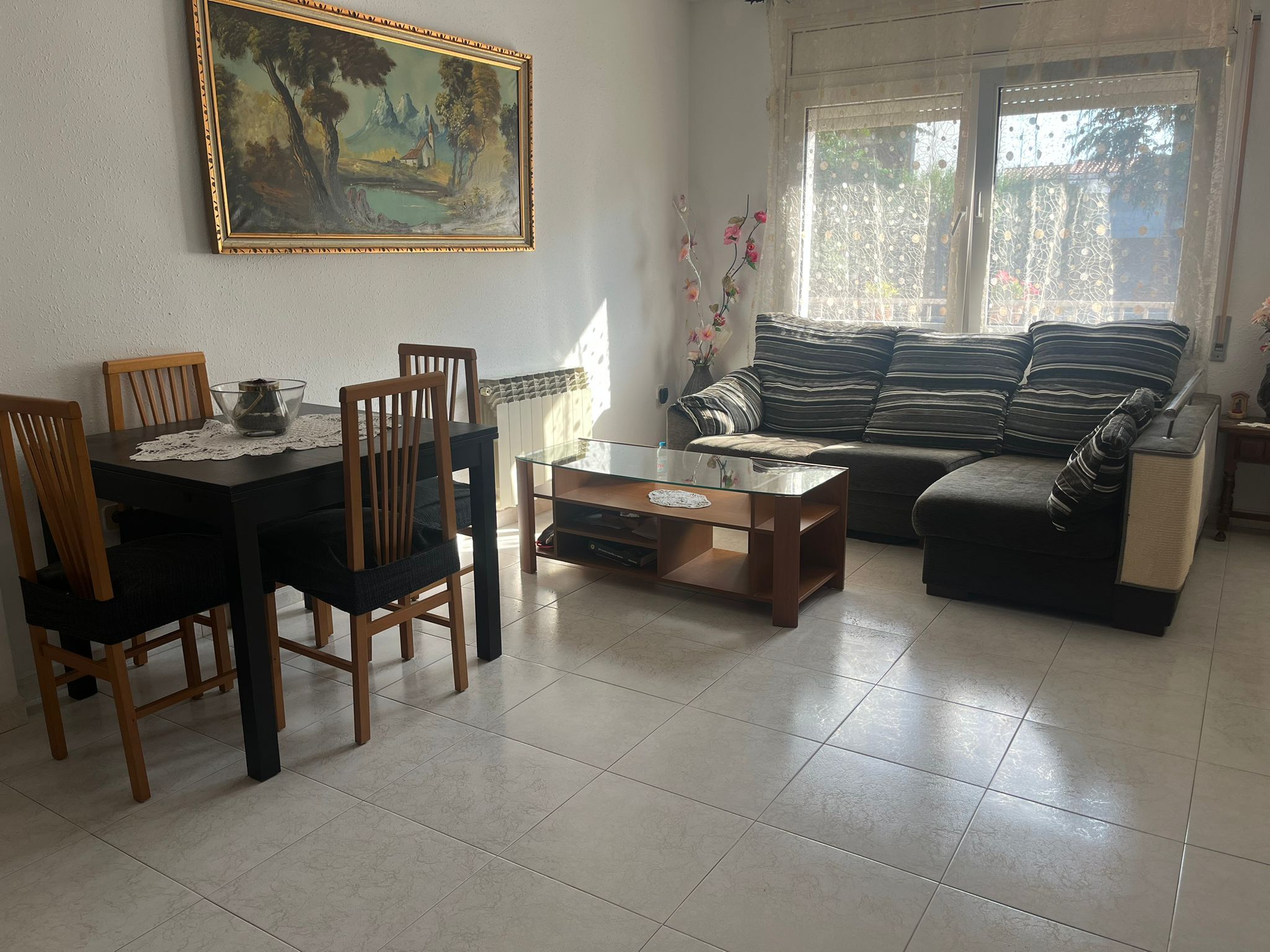 Living room of Single-family semi-detached for sale in Esparreguera  with Heating and Balcony