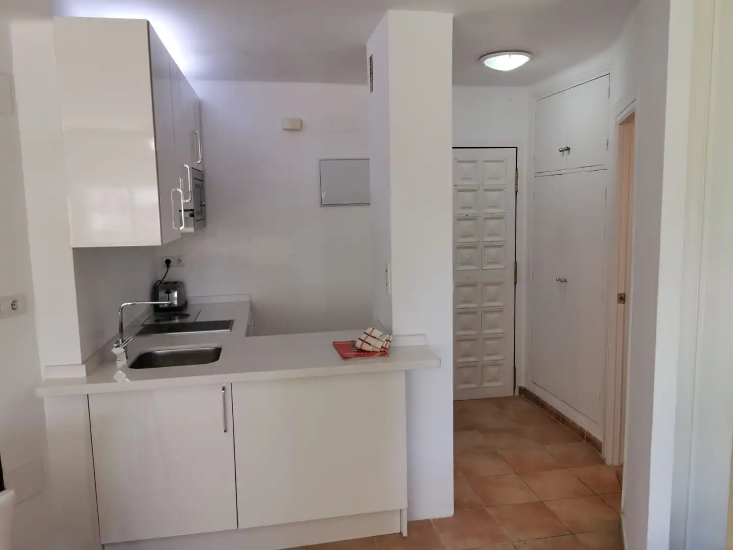 Cuina de Apartament en venda en Algarrobo amb Moblat