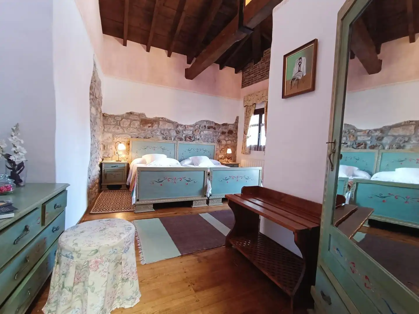 Bedroom of Country homes for sale in Peñamellera Baja  with Heating, Private garden and Terrace