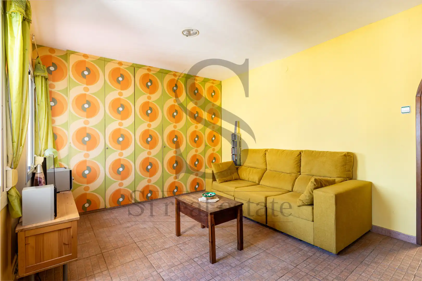 Sala de estar de Ático en venta en Barcelona con Calefacción, Terraza y Horno