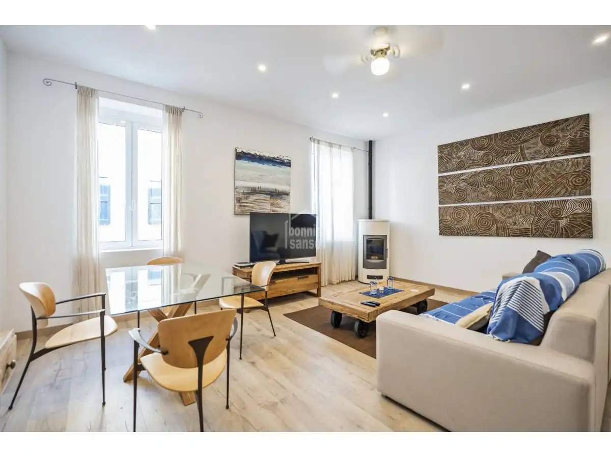Sala de estar de Casa o chalet en venta en Maó - Mahón con Calefacción y Terraza
