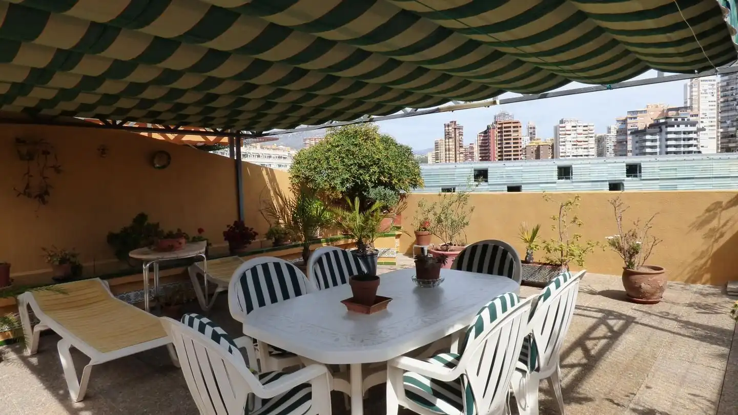 Terrasse von Maisonette zum Verkauf in Benidorm mit Terrasse
