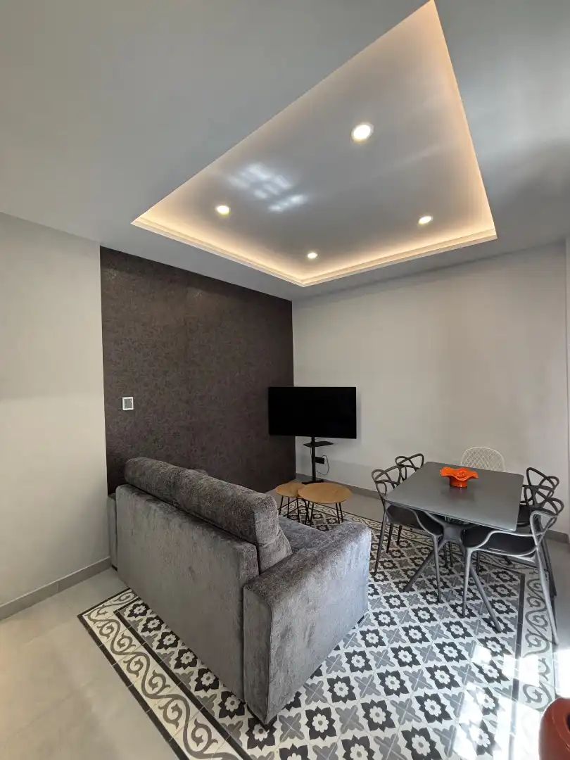 Wohnzimmer von Wohnung zur Miete in Granada mit Klimaanlage, Heizung und Möbliert