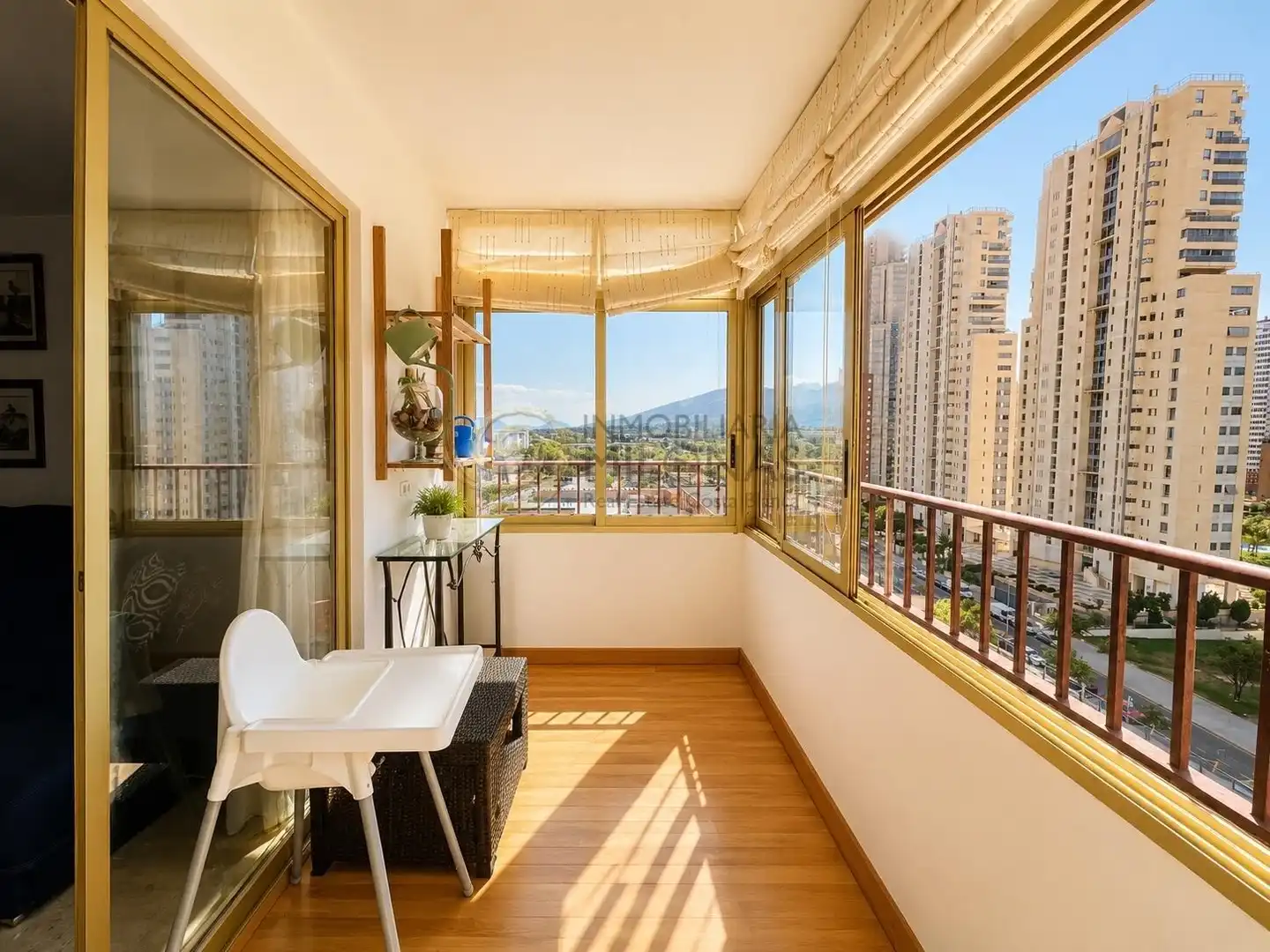 Terrassa de Apartament en venda en Benidorm amb Moblat