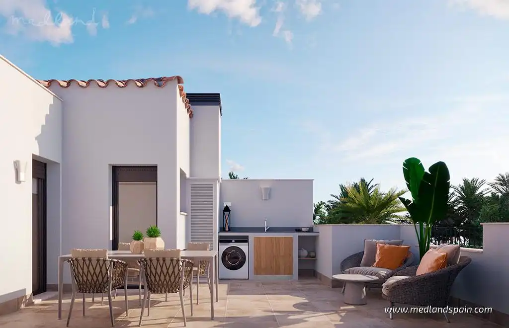 Maison mitoyenne avec piscine à vendre à Mar Menor Golf, imagen 10
