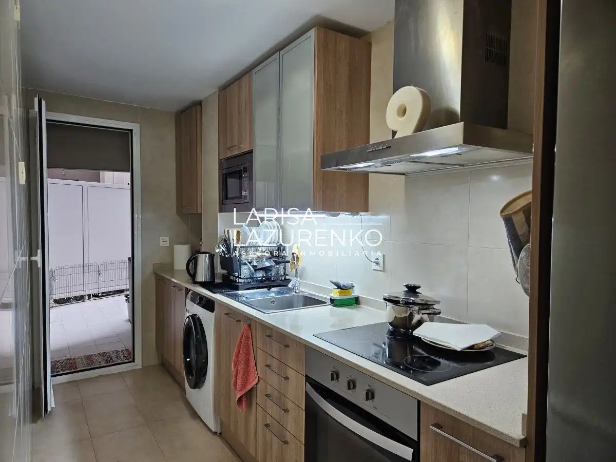 Kitchen of Flat for sale in Cambrils  with Air Conditioner, Heating and Balcony