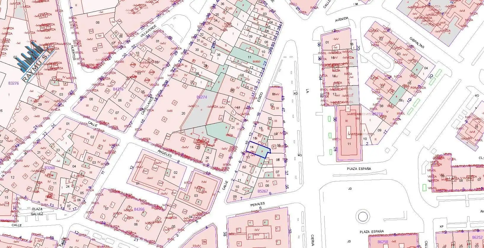 Exterior view of Buildings for sale in Getafe