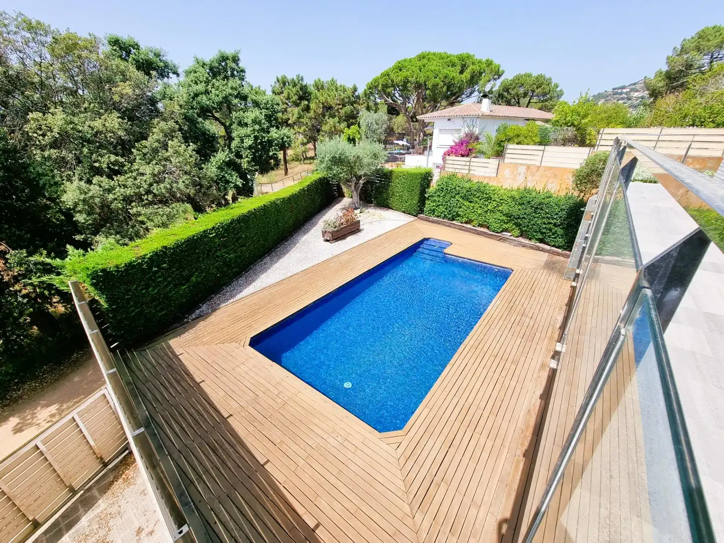 Piscina de Casa o xalet en venda en Lloret de Mar amb Jardí privat, Terrassa i Traster