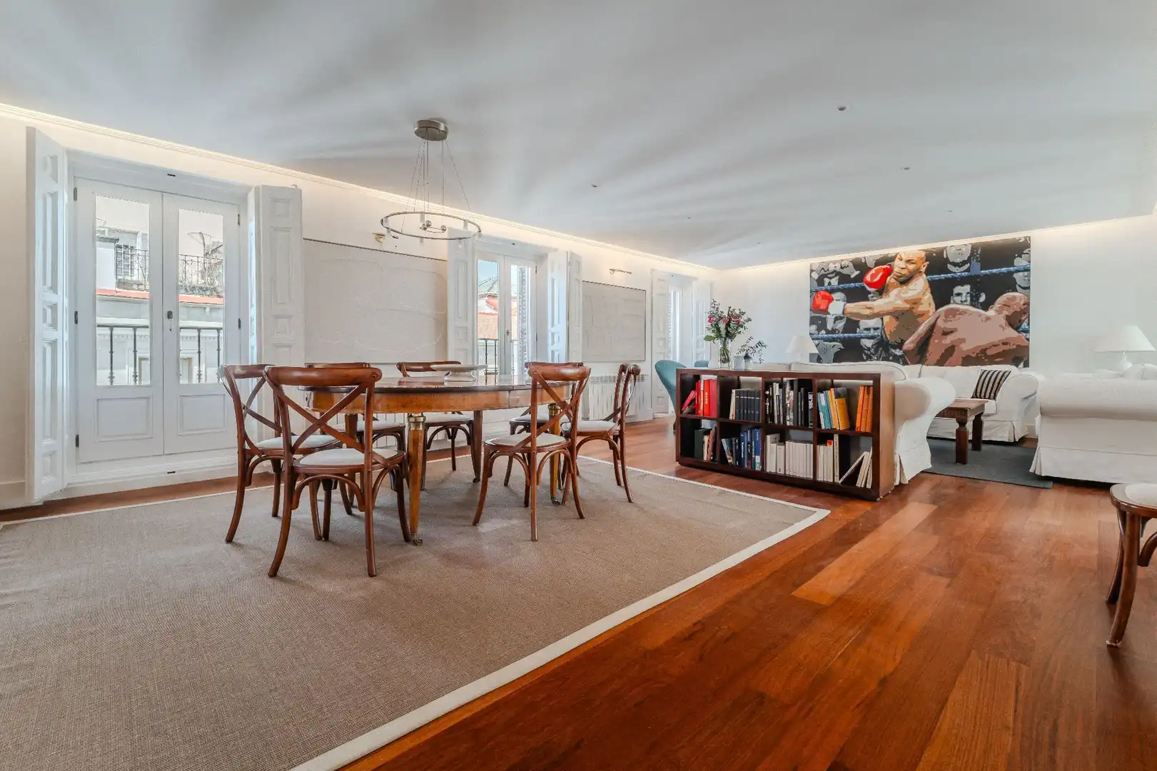 Esszimmer von Wohnung zur Miete in Madrid mit Klimaanlage und Heizung