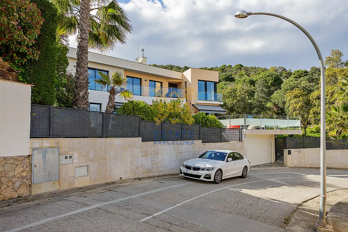 Exterior view of Houses for sale in Tossa de Mar  with Air Conditioner, Heating and Terrace