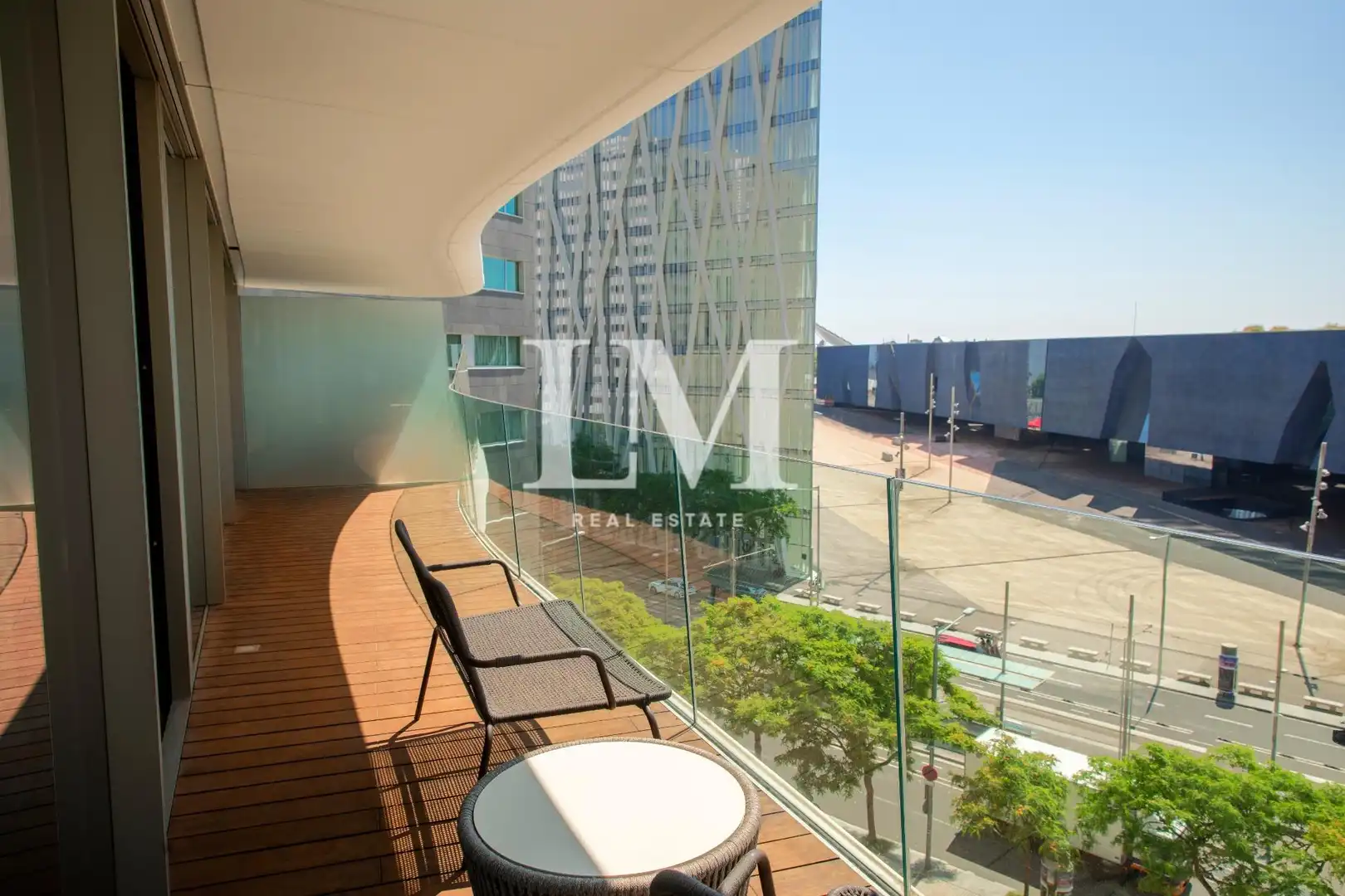 Terrace of Apartments for rent in Barcelona  with Air Conditioner, Private garden and Terrace