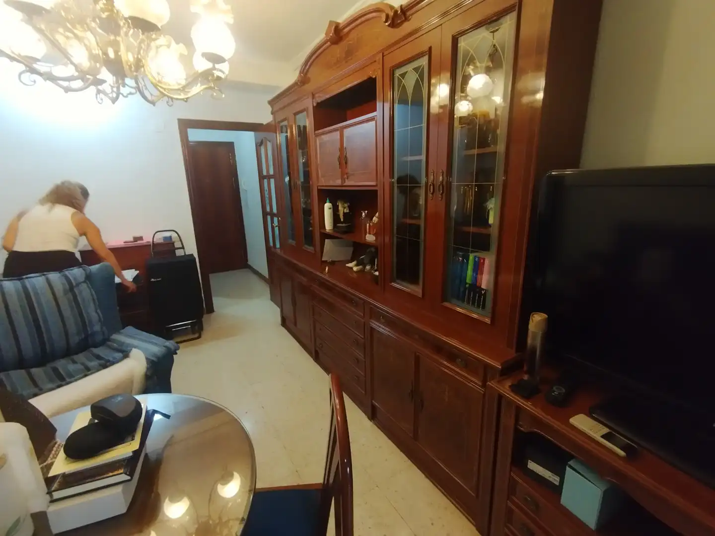 Wohnzimmer von Wohnung zum Verkauf in Sevilla mit Klimaanlage, Terrasse und Möbliert
