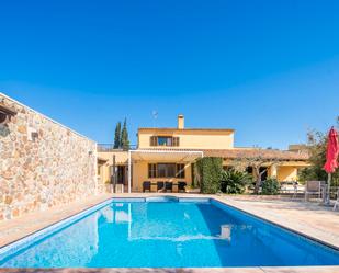 Swimming pool of House or chalet for sale in Pollença  with Air Conditioner, Terrace and Swimming Pool