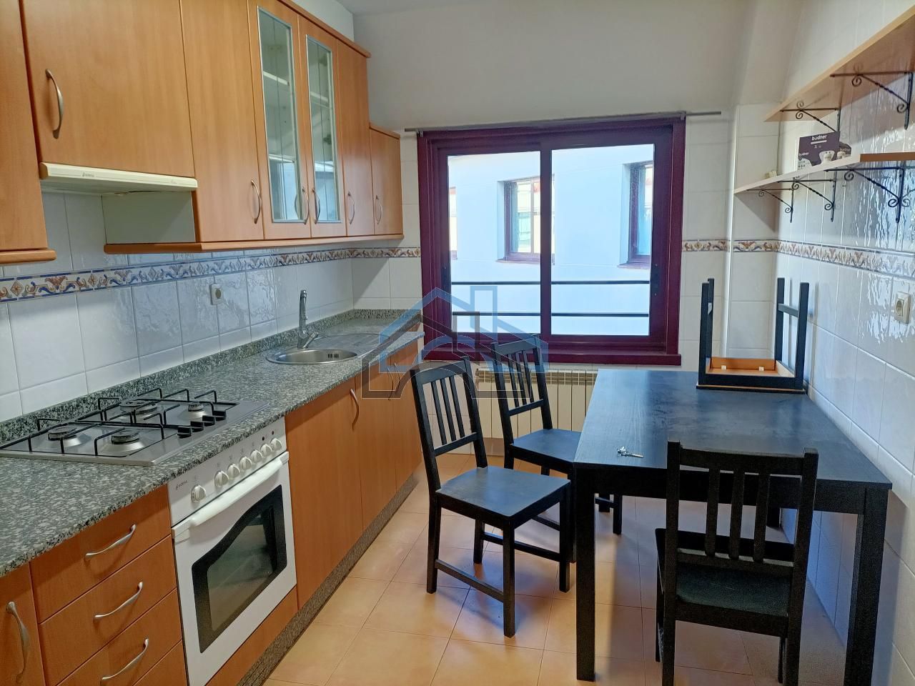 Kitchen of Flat to rent in Cambre   with Heating, Parquet flooring and Storage room