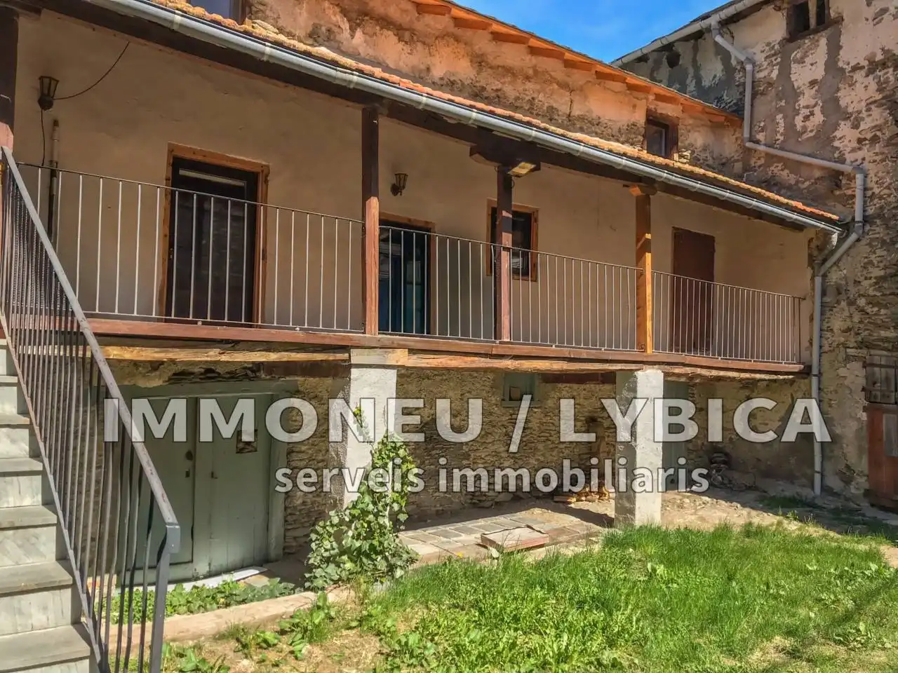 Vista exterior de Finca rústica en venta en Ger con Calefacción, Jardín privado y Parquet