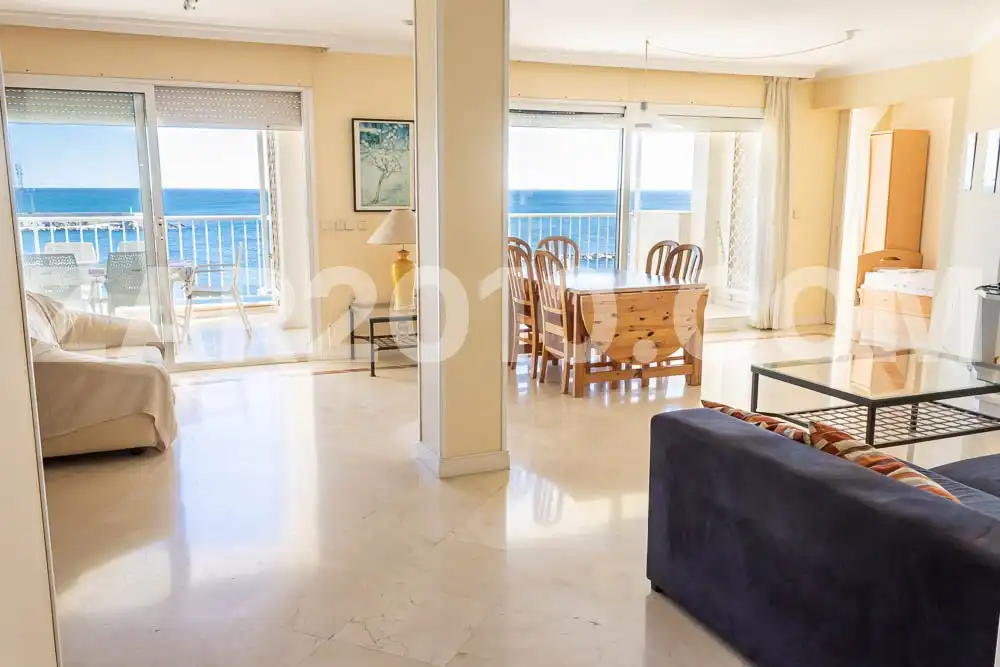 Sala d'estar de Apartament en venda en Garrucha amb Aire condicionat i Terrassa