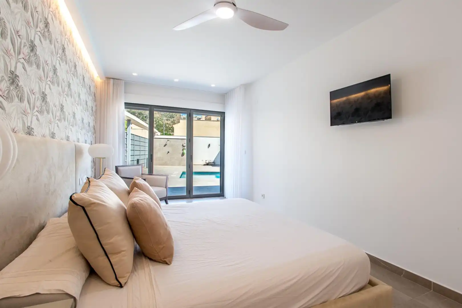 Habitación de Casa o chalet en venta en Murcia con Aire acondicionado, Calefacción y Jardín privado