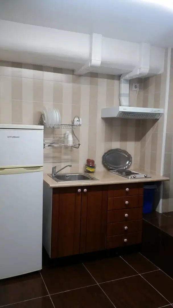 Kitchen of Flat for rent in Barcelona  with Air Conditioner, Heating and Washing machine