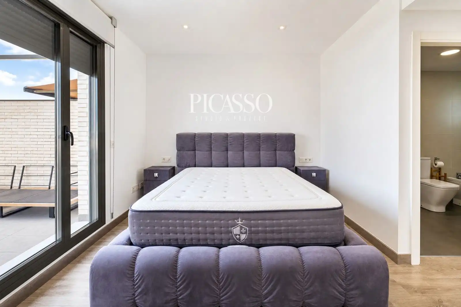 Bedroom of Flat for rent in Torremolinos  with Air Conditioner, Heating and Terrace