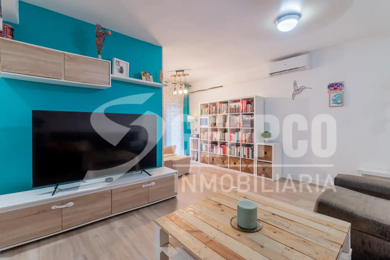 Living room of Flat for sale in San Agustín del Guadalix  with Heating