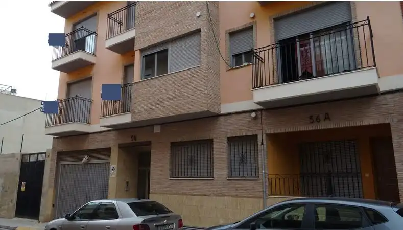 Vista exterior de Garaje en venta en Massamagrell