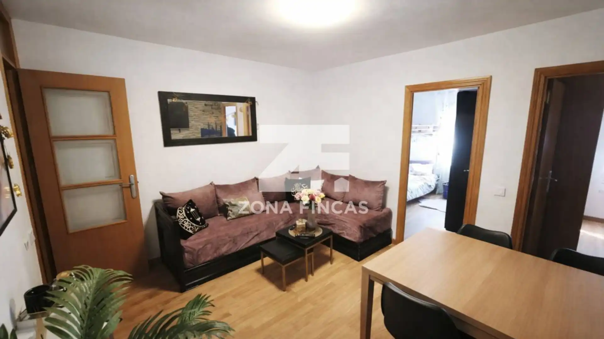 Living room of Flat for sale in  Barcelona Capital  with Air Conditioner, Heating and Parquet flooring