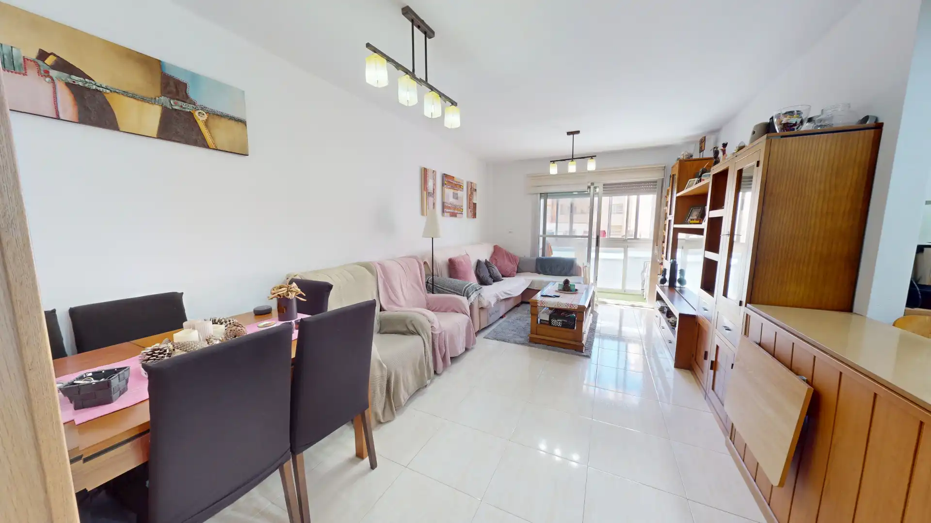Wohnzimmer von Wohnung zum Verkauf in Mutxamel mit Abstellraum und Balkon