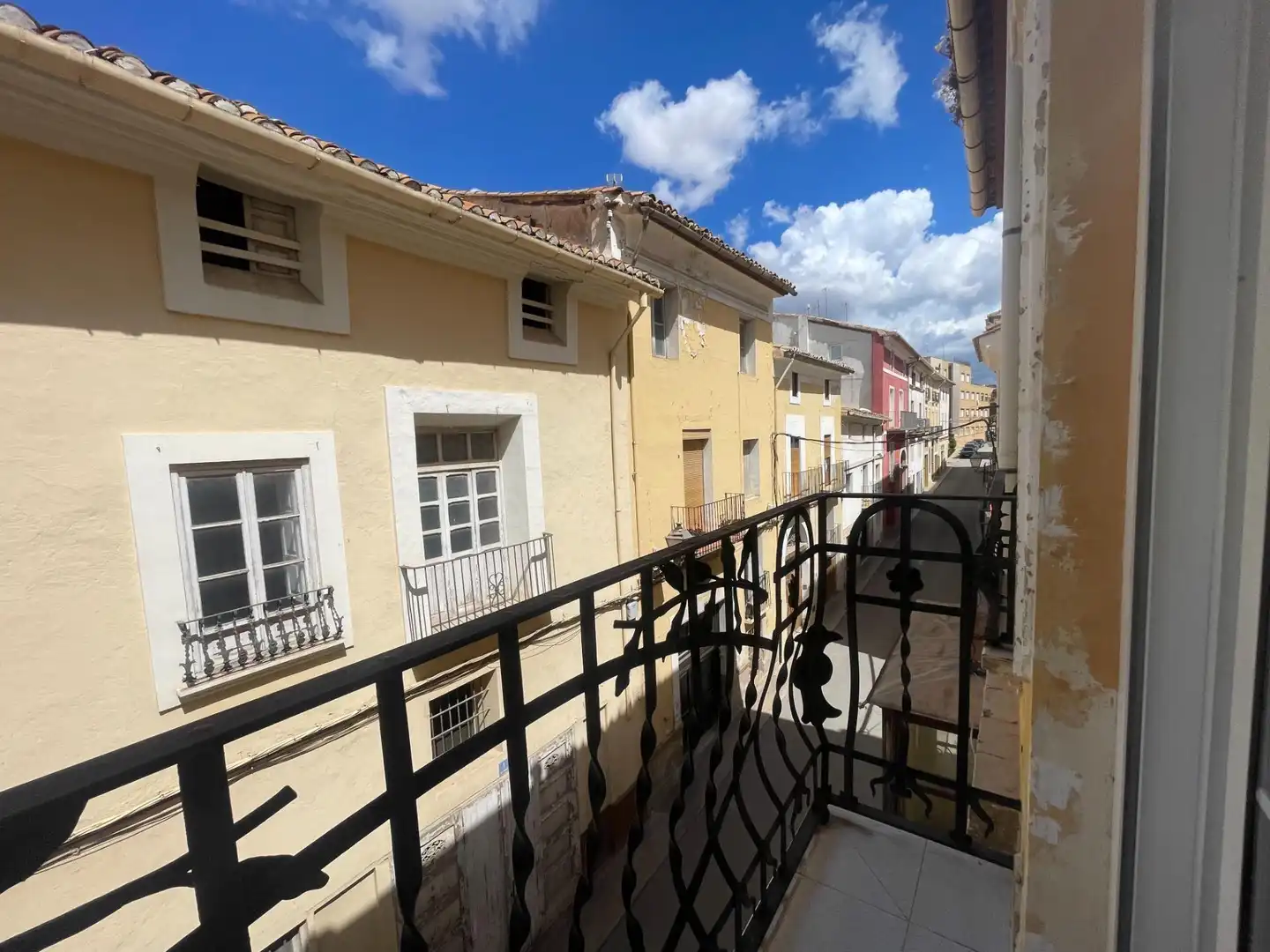 Terraza de Apartamento de alquiler en Requena con Balcón