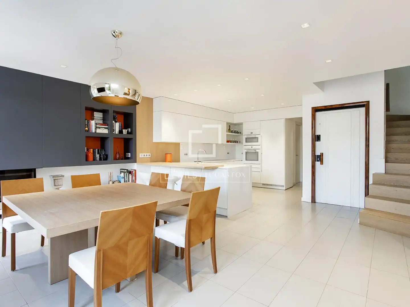 Kitchen of Houses for rent in Barcelona  with Air Conditioner, Heating and Private garden