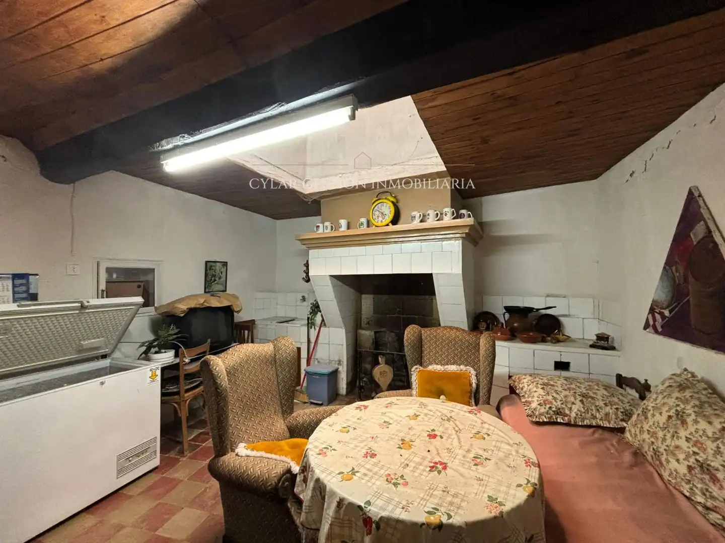 Sala de estar de Casa o chalet en venta en Monterrubio de Armuña con Terraza, Trastero y Piscina