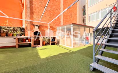 Terrace of Flat for sale in Badalona  with Heating, Terrace and Storage room