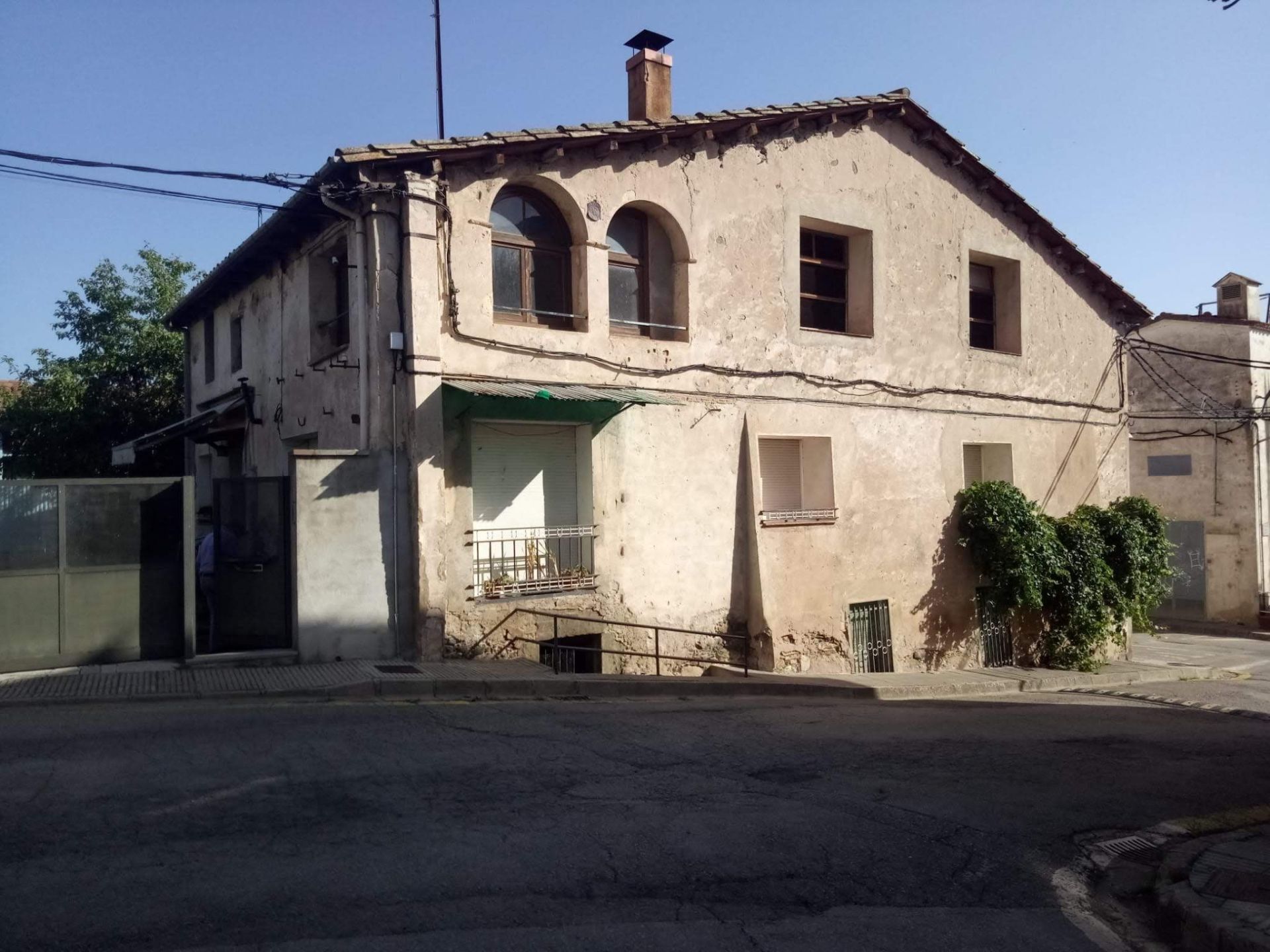 Exterior view of Single-family semi-detached for sale in Amer  with Private garden, Storage room and Furnished