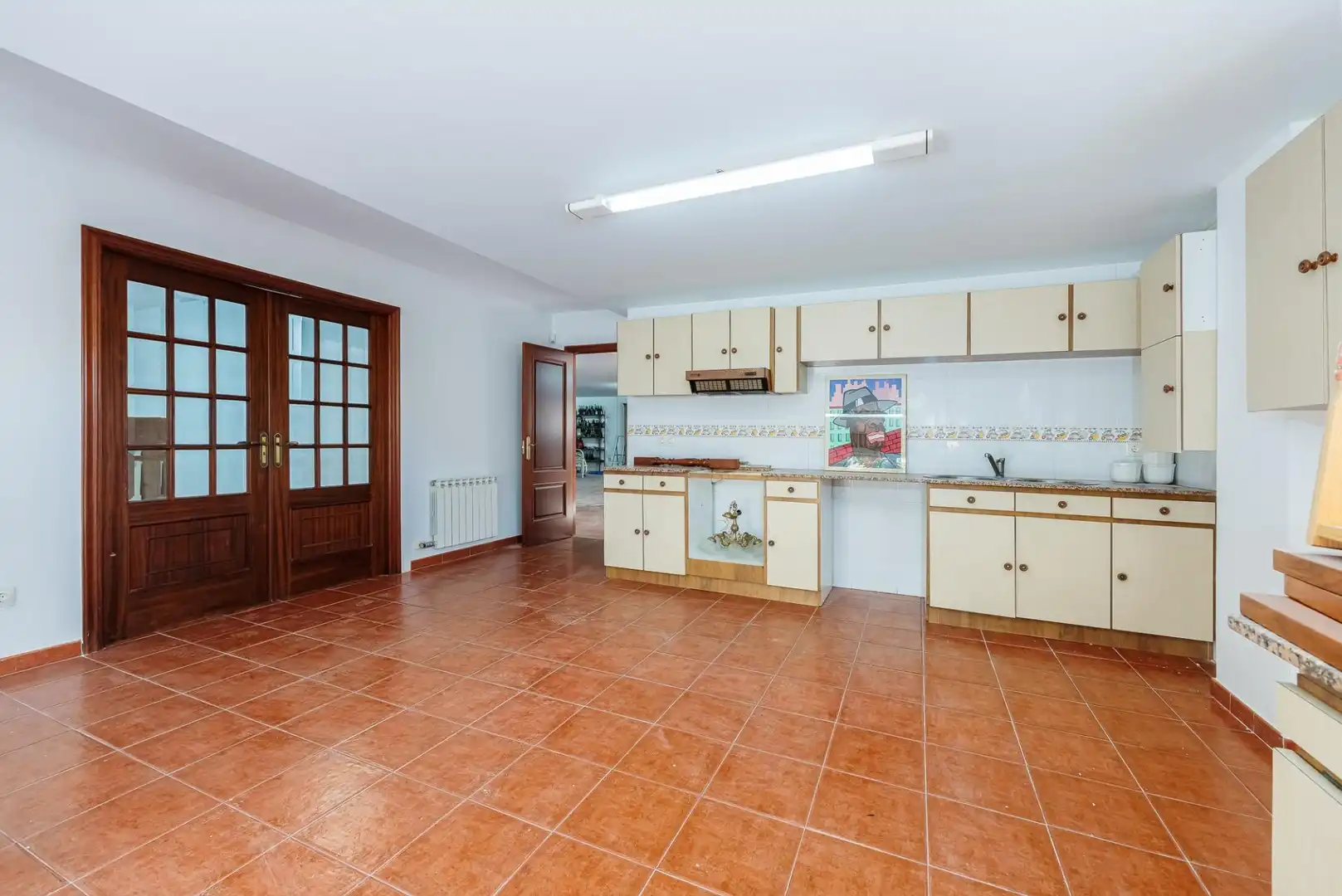 Küche von Haus oder Chalet zum Verkauf in Moaña mit Heizung, Abstellraum und Balkon