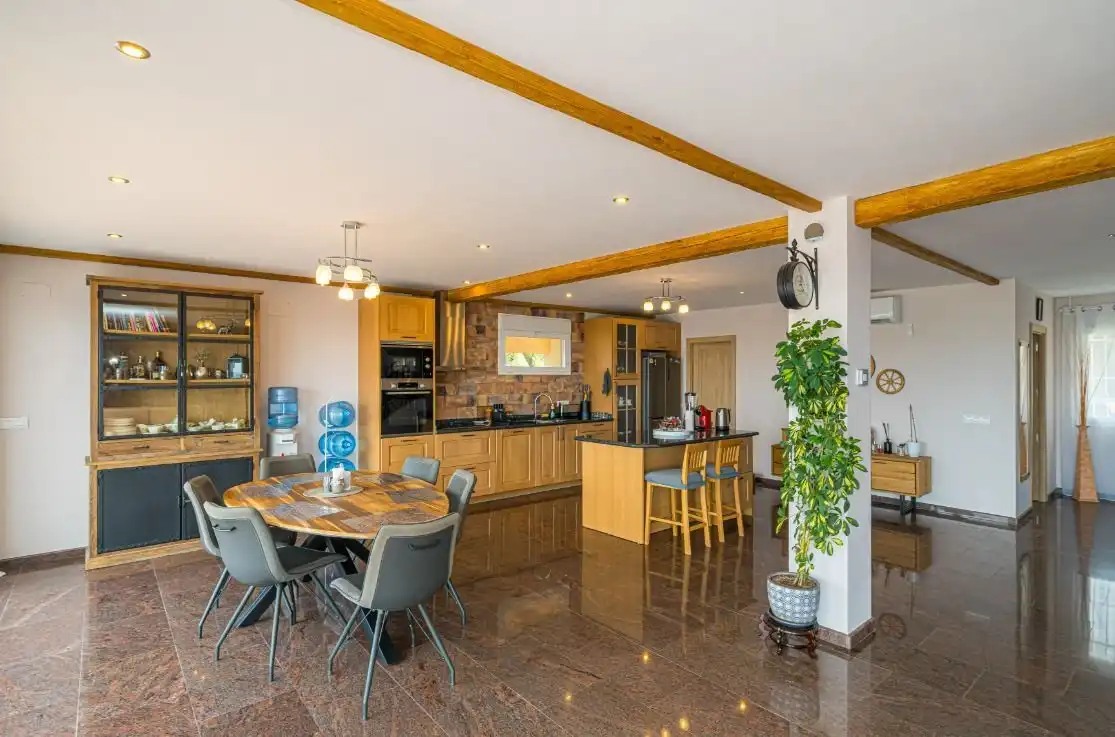 Cocina de Casa o chalet en venta en Altea con Aire acondicionado, Jardín privado y Trastero