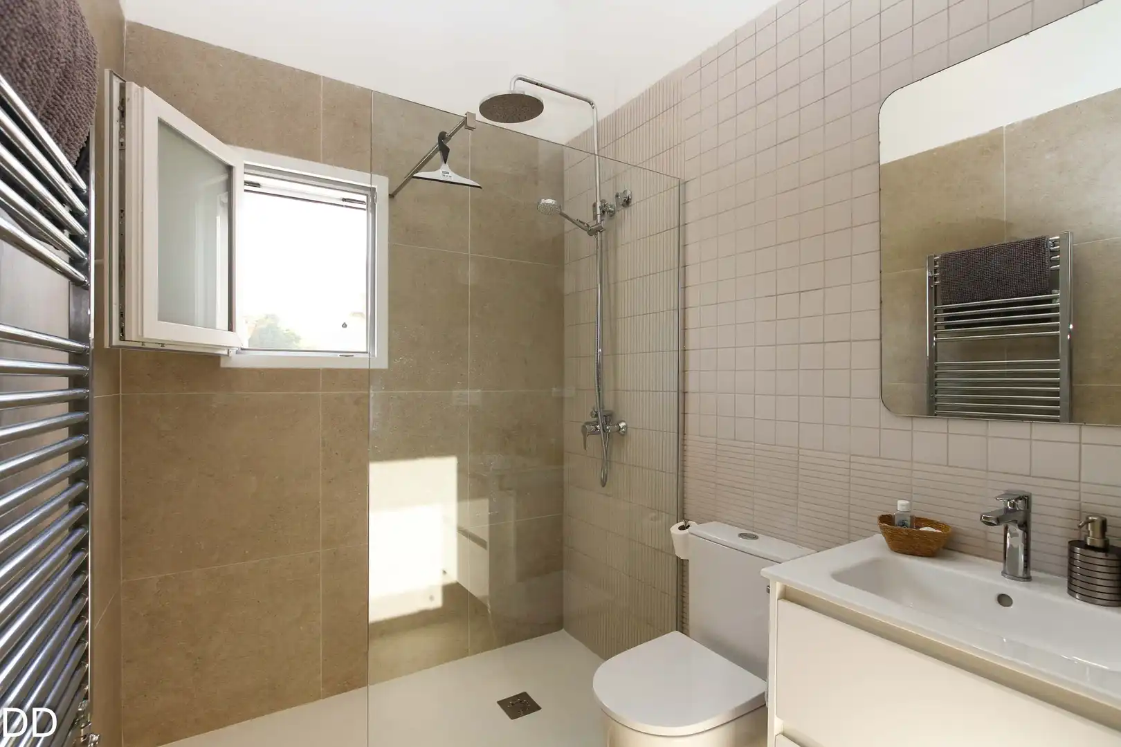 Baño de Casa o chalet de alquiler en Dénia con Aire acondicionado, Terraza y Amueblado