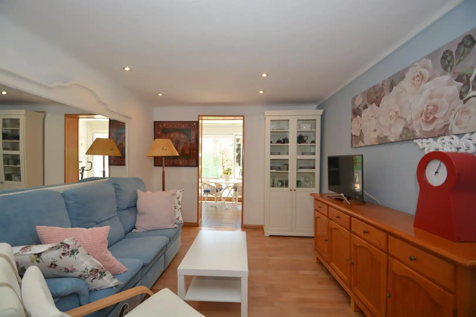 Sala de estar de Piso en venta en Igualada con Aire acondicionado, Calefacción y Parquet