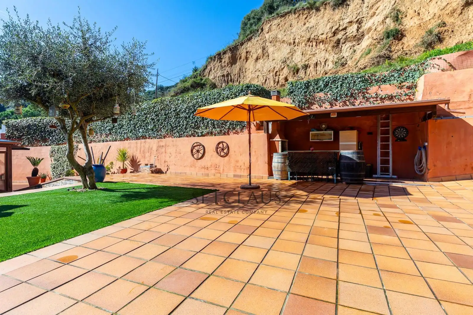 Terraza de Casa o chalet en venta en Teià con Aire acondicionado, Calefacción y Jardín privado