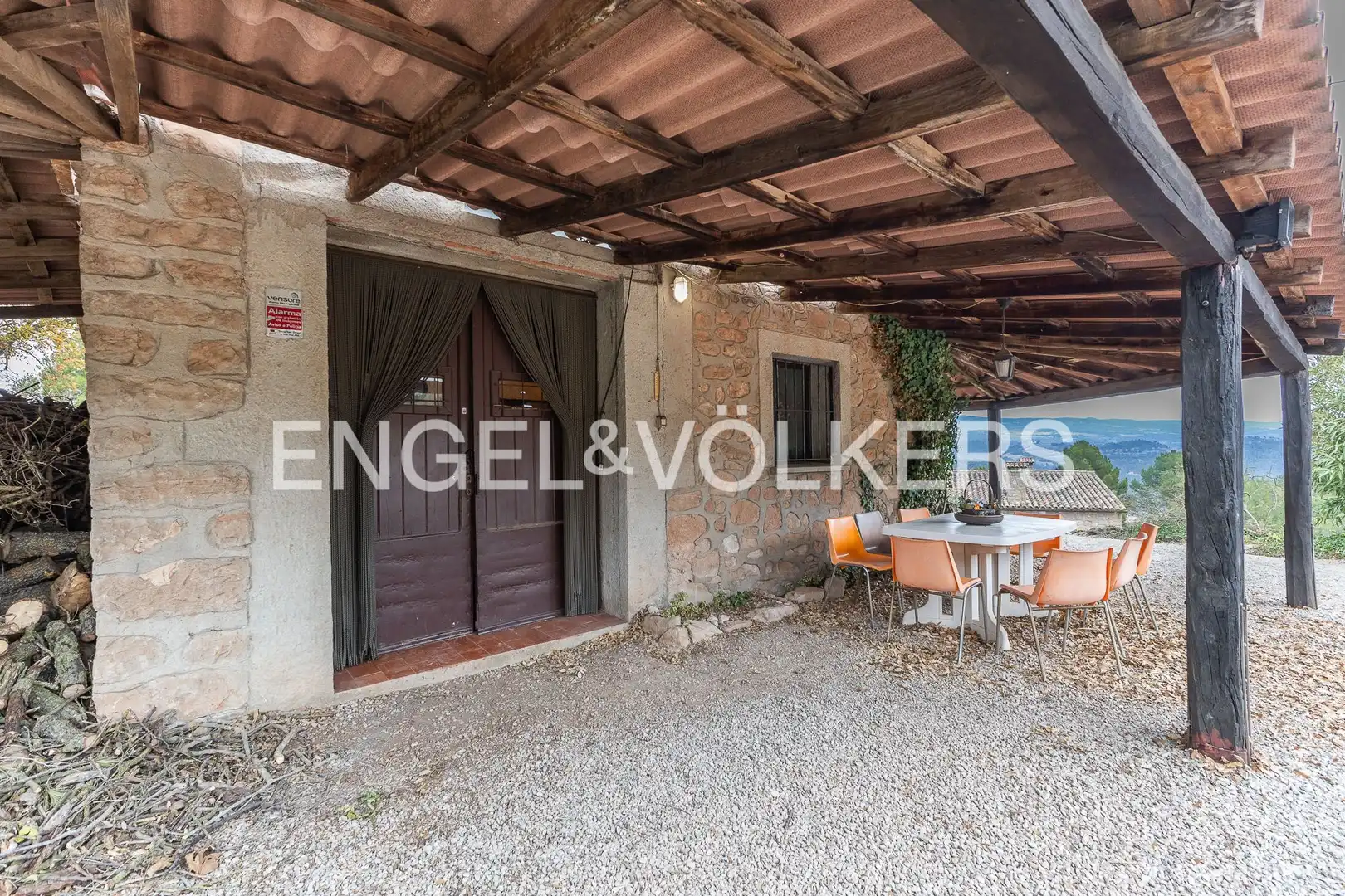 Vista exterior de Finca rústica en venda en Aguilar de Segarra amb Calefacció, Jardí privat i Terrassa