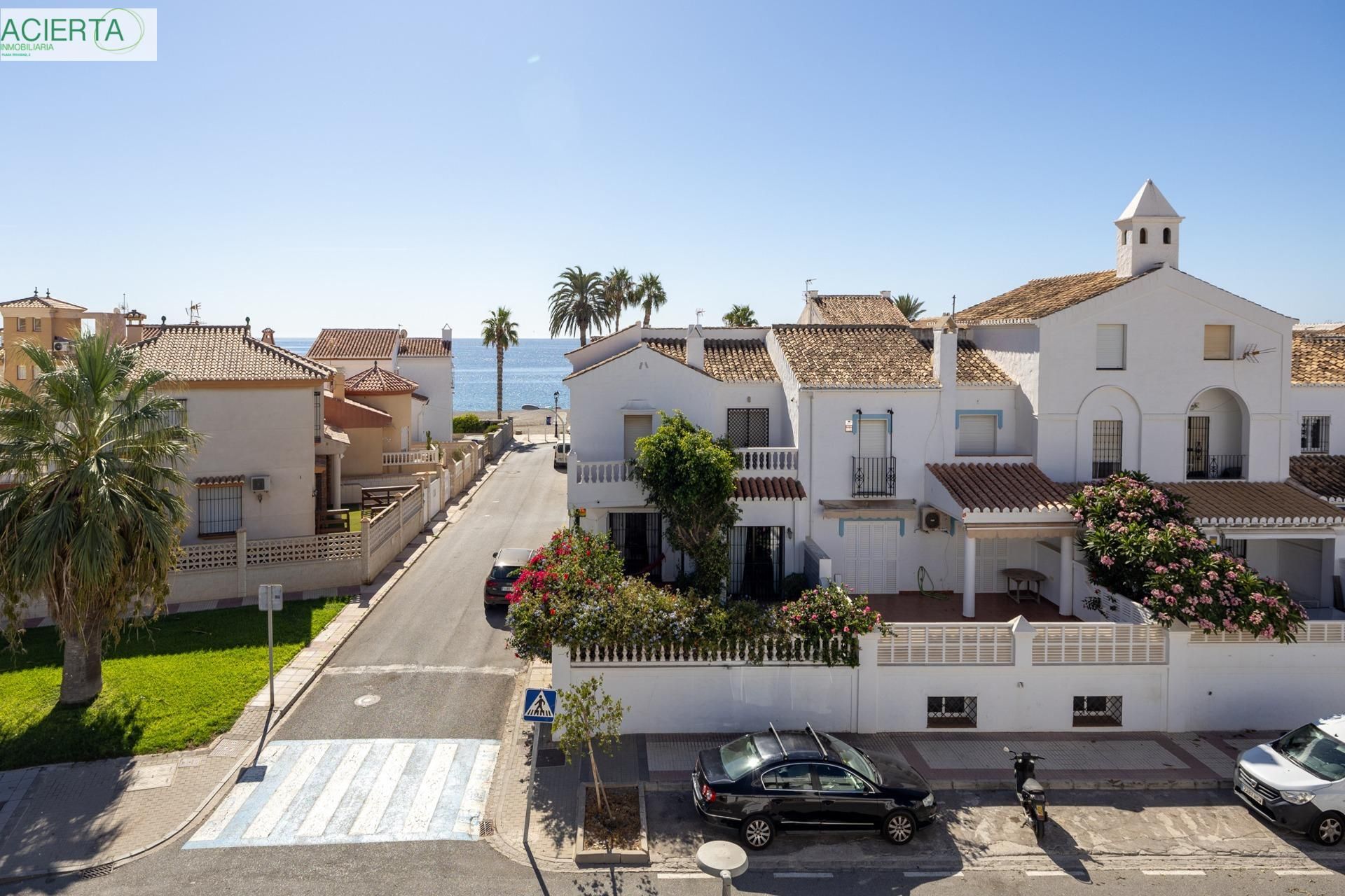 Exterior view of Single-family semi-detached for sale in Motril  with Air Conditioner and Balcony
