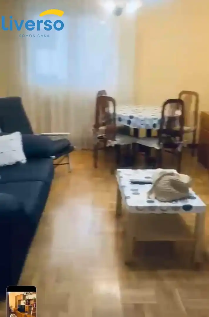 Living room of Flat for rent in Burgos  with Heating and Furnished