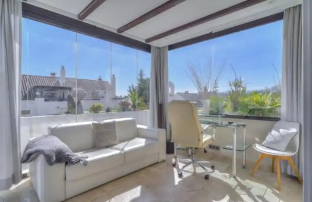 Jardín de Casa o chalet de alquiler en Marbella con Aire acondicionado, Jardín privado y Terraza