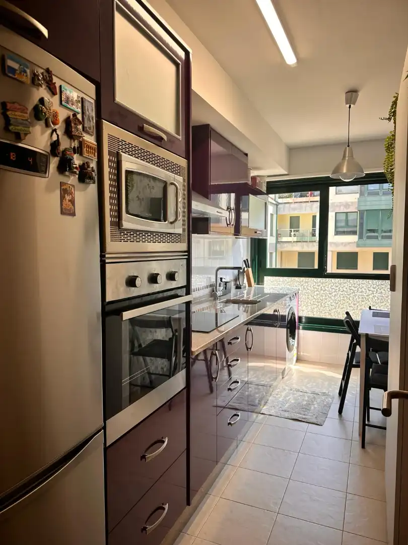 Cocina de Piso en venta en Boqueixón con Calefacción, Amueblado y Horno
