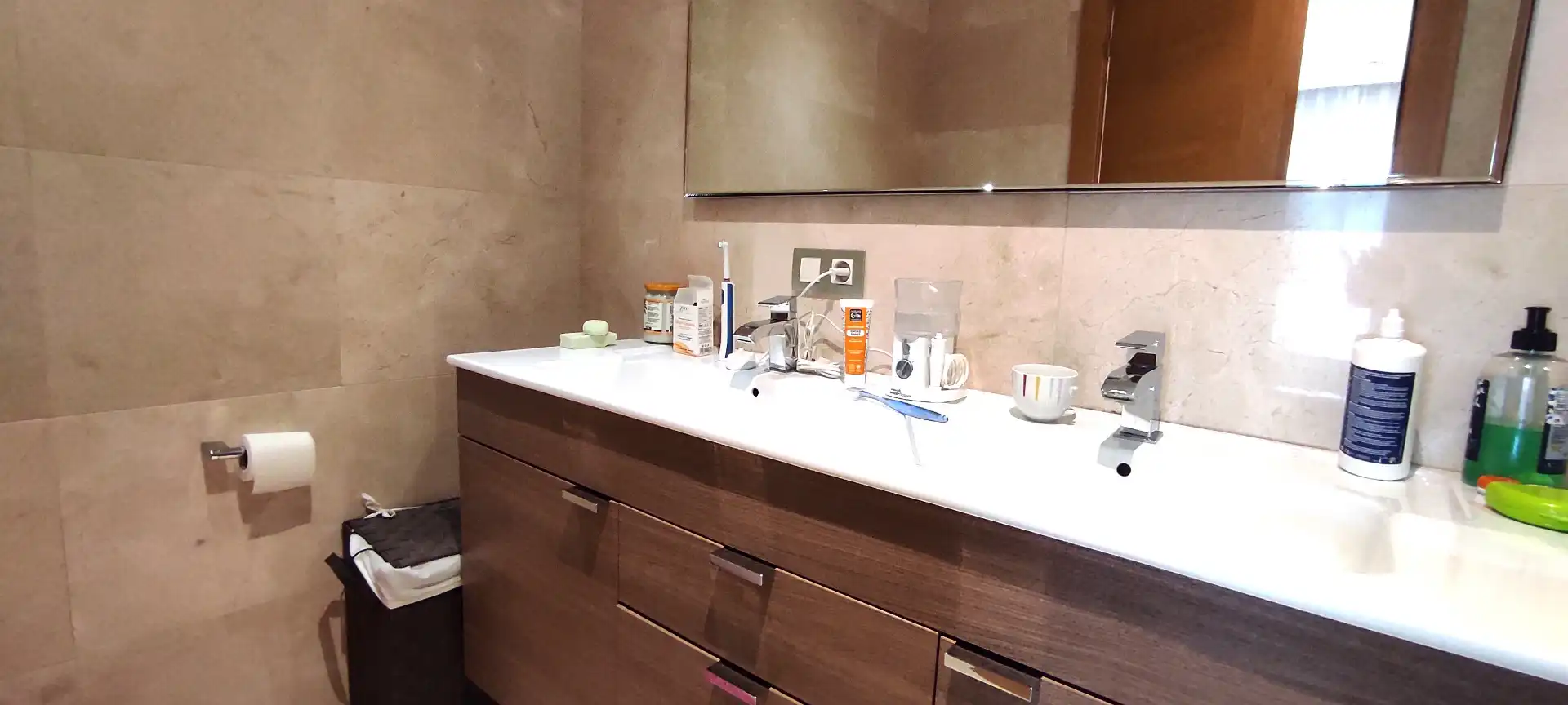 Bathroom of Flat for sale in Ortuella  with Heating, Terrace and Storage room