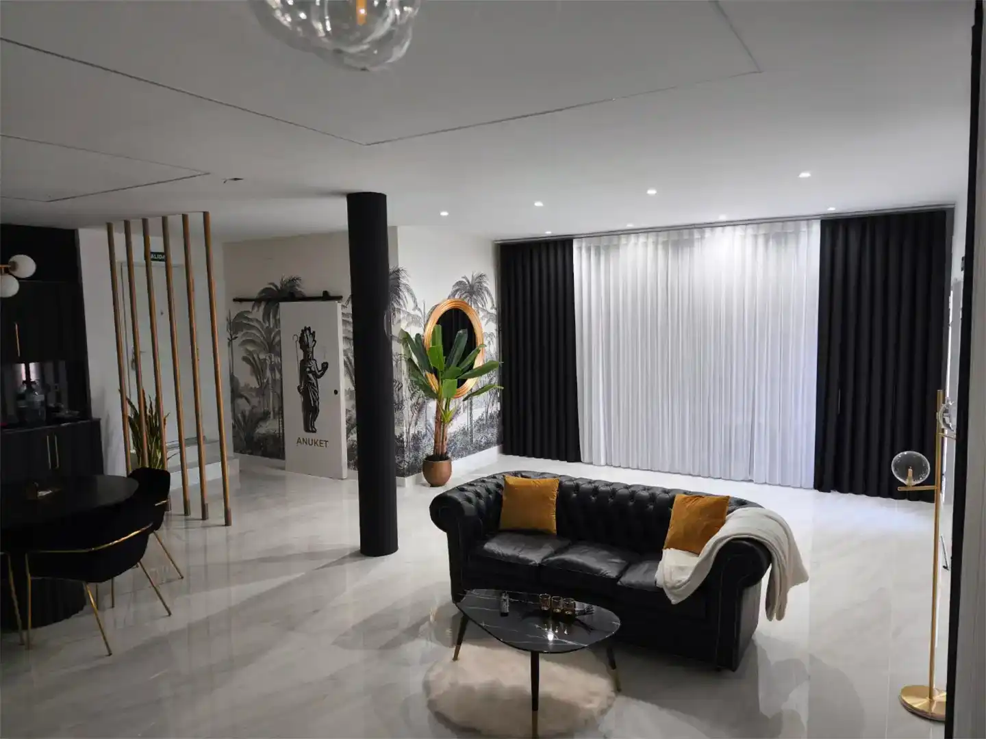 Living room of Lofts for rent in Almazora / Almassora  with Air Conditioner, Private garden and Storage room