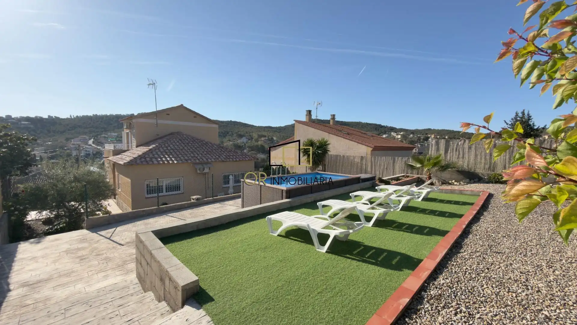 Terraza de Casa o chalet en venta en Olèrdola con Aire acondicionado, Jardín privado y Terraza