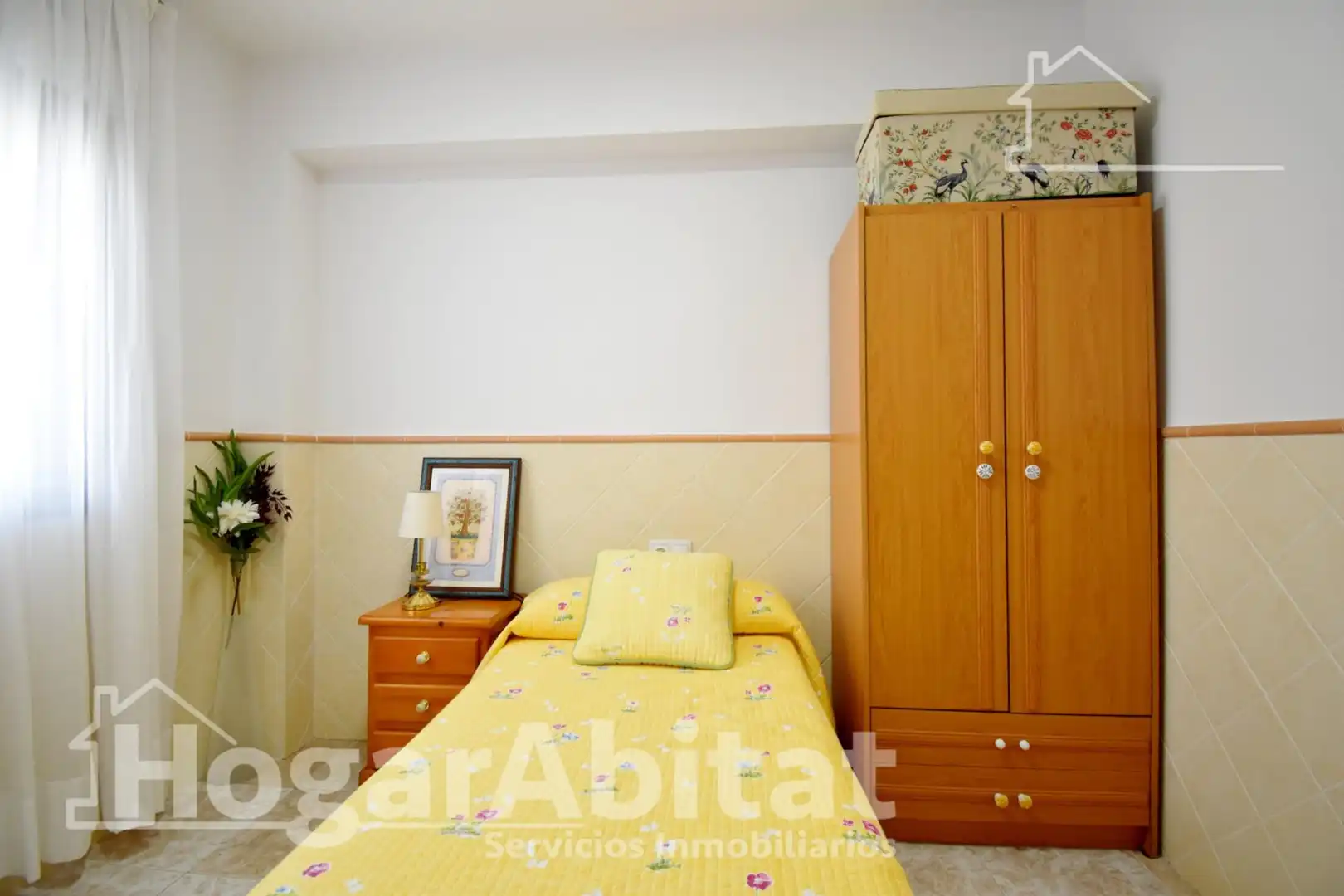Bedroom of Flat for sale in Bellreguard  with Heating, Terrace and Furnished