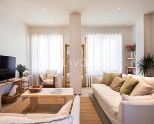 Living room of Apartment to rent in  Valencia Capital  with Air Conditioner, Heating and Terrace