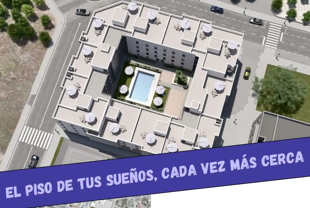 Àtic d'obra nova amb piscina en venda a Calle Padre Damaso 5